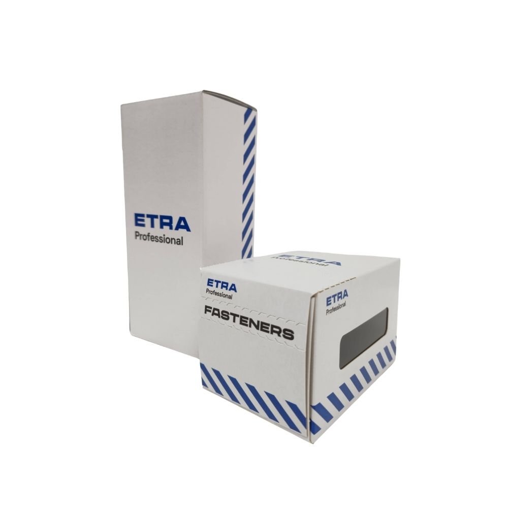 Liimatut, ikkunalliset kartonkirasiat repäisylinjalla.